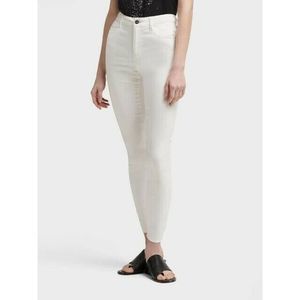 DKNY NWT 29 White High Rise Skinny Ankle Jean